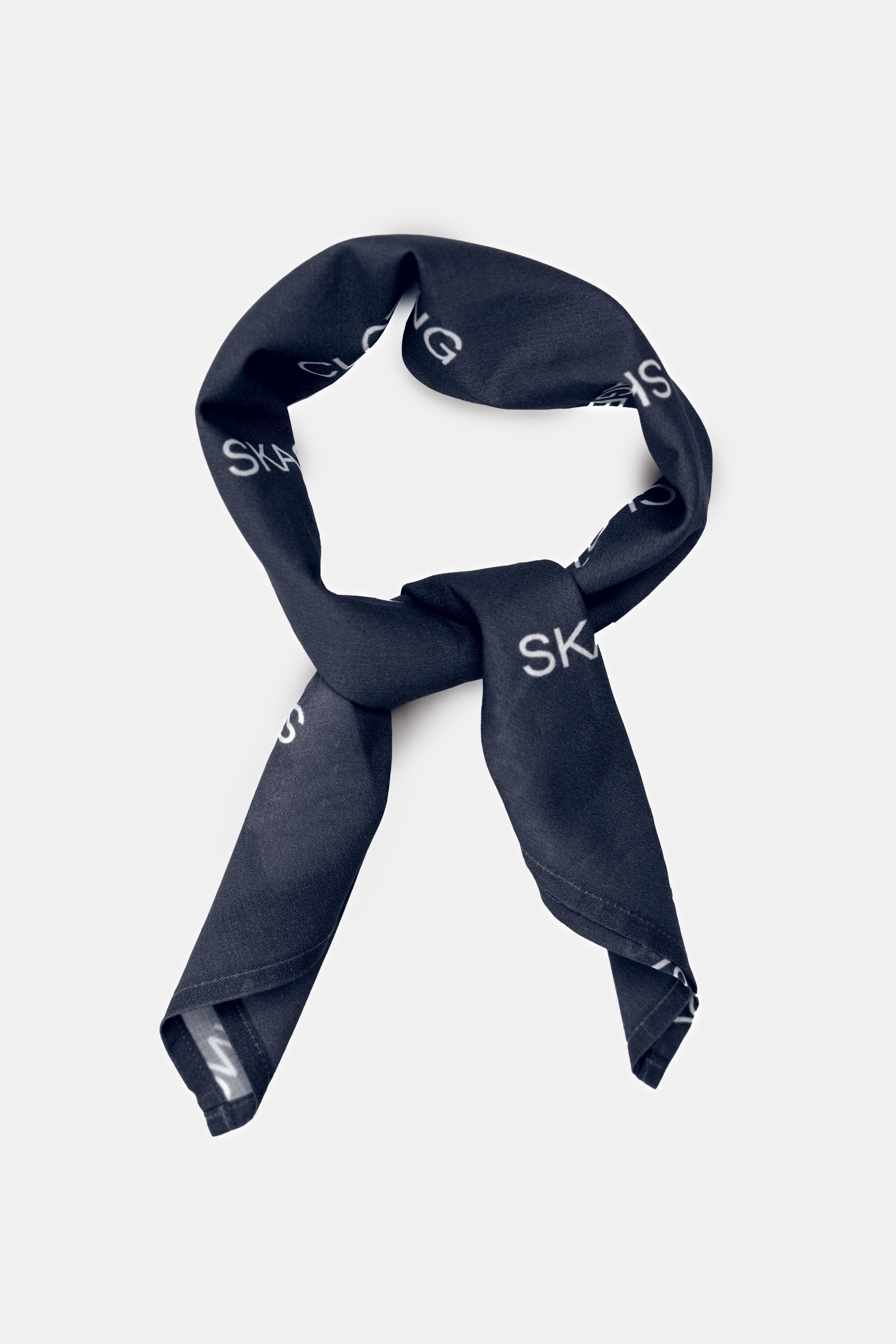 Monogram Bandana Navy | Skagen-clothing.dk